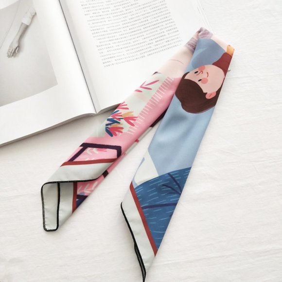 Happy Lover Silk Scarf gift choice! - Picture 8 of 10